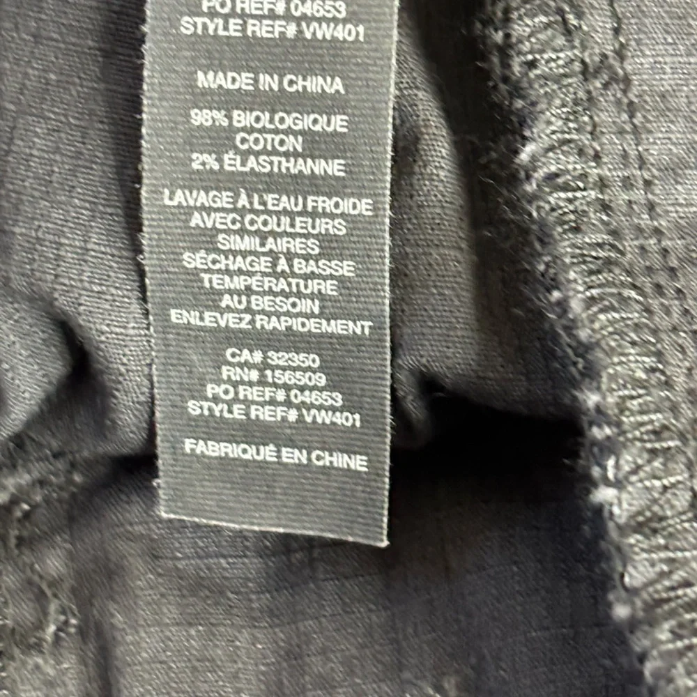 Vuori Ripstop Pant Charcoal Drawstring VW401 Stretch size Extra Large - Picture 4 of 4